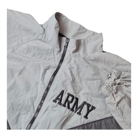 Other - U.S. Army PTU Jacket American Power Source Gray Nylon Zip Up Military Men's M